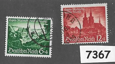 #7367     Stamp Set B174 - B175 / 1940 / Third Reich Era Germany Eupen & Malmedy • $3.99