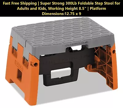 Office / Home  Super Strong Foldable Step Stool For Adults And Kids 300LB Test • $47.99