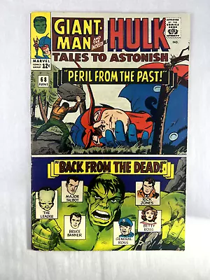$3 • Buy Tales To Astonish #68 1965 ~VG/FN Estate Find Stan Lee Leader General Ross NR