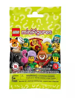 NEW LEGO Minifigures Series 19  71025. NEW & SEALED • $8