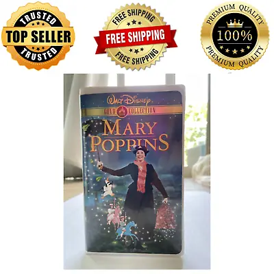 VHS 2000 Walt Disney Mary Poppins Gold Collection Edition Tape Julie Andrews • $6.40