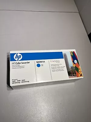 HP Q6001A CIAN CYAN LaserJet Print Cartridge Sealed Original • $28