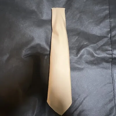 NWOT  Tie Your Tie Tie 7 Fold  100% Beige Wool  Made In Florence  Italy  $310 • $224.99