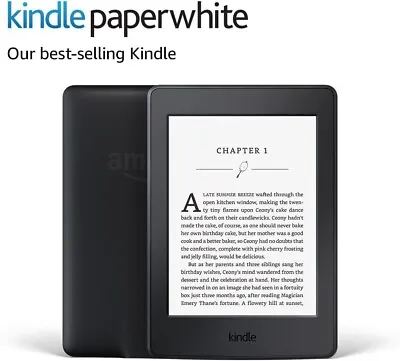$59.99 • Buy Amazon Kindle Paperwhite 7th Generation E-Book Reader 6  WiFi 300ppi 4Gb Black