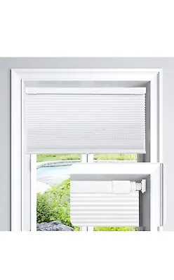 LazBlinds Cordless Cellular Shades No Tools No Drill Blinds For Windows • $15