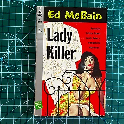 Lady Killer (1958 Paperback Original/first Edition) By Ed McBain (Evan Hunter) • $7