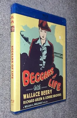 Beggars Of Life 1928 Blu-Ray Wallace Beery Richard Arlen ￼Louise Brooks ￼NEW • $174.89