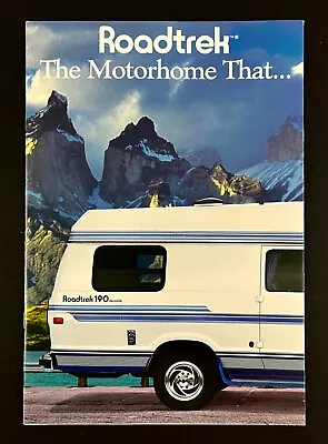 1994 Roadtrek 190 210 Motorhome Camper Van Camping Vintage Promo Dealer Booklet • $14.50