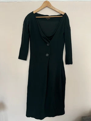 £150 • Buy Vintage Vivienne Westwood Anglomania Dress, Dark Grey-blue, XL
