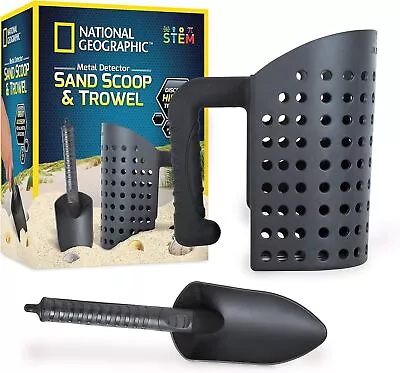 NATIONAL GEOGRAPHIC Sand Scoop And Shovel Accessories For Metal Detecting And • $22.89