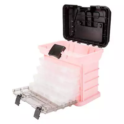 Portable Tool Box With Drawers - Small Hardware Organizer (Pink) • $19.36
