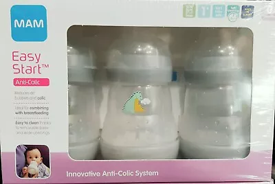 MAM Easy Start Anti-Colic Bottle 5.5oz 3 Count Slow Flow Bottles 0+ Months • $23.99