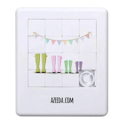 £3.99 • Buy 'Spotty Wellies' Sliding Puzzle (PZ00023075)