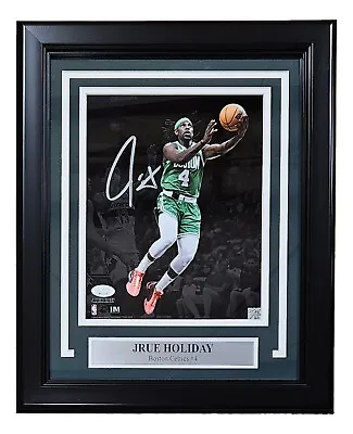 Jrue Holiday Signed Framed 8x10 Boston Celtics Photo JSA Hologram • $237.77