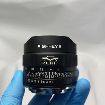 MINT! KMZ MC Zenitar-C F/2.8 16mm Super Wide Fish-Eye Canon EF Mount Lens 2020s • $698.50
