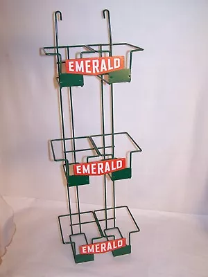 Emerald Nuts Vinyl Covered Metal Wire Store Display Rack • $49.50