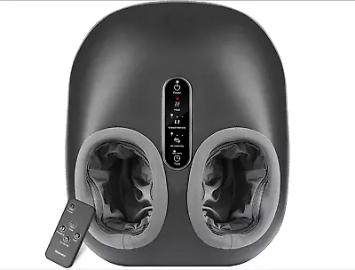 Electric Foot Massager With Heat Shiatsu Deep Kneading Remote Massager Machine • $48.99