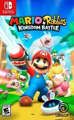 Nintendo Switch : Mario + Rabbids Kingdom Battle - Nintend VideoGames • $16.86