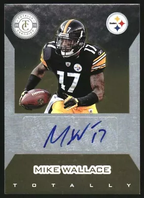 2011 Totally Certified Gold Signatures #MWA Mike Wallace Auto /15 • $14