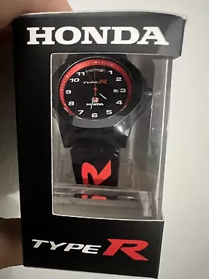 Meister Honda Civic Type R Watch Mens Black Rare Edition! Nib • $134.99