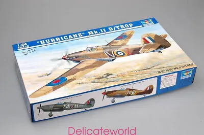 Trumpeter 02417 1/24 Hawker Hurricane Mk.IID Tropical • £59.99