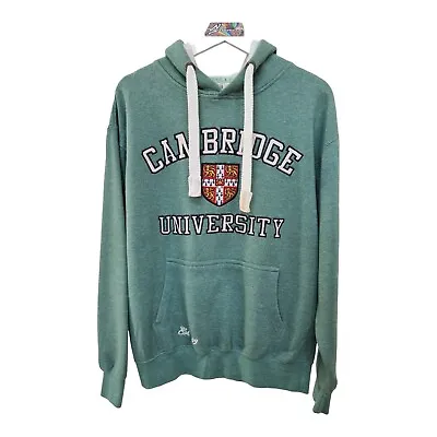 £15 • Buy Cambridge Green University Hoodie Embroidered Spell Out Large Unisex