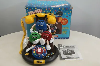 M&M's Animated Talking Telephone  - Working Motion And Sound! • $78