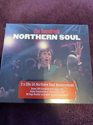 £28.99 • Buy NORTHERN SOUL. SOUNDTRACK  2CD/DVD. SEALED. Shrinkwrap Tear And Indentation…..