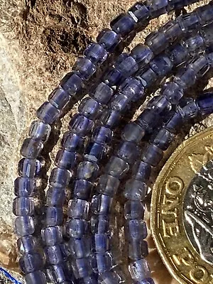 Iolite* - Semi Precious Gemstone Beads - 40cm Strand - Jewellery Making • £9.45