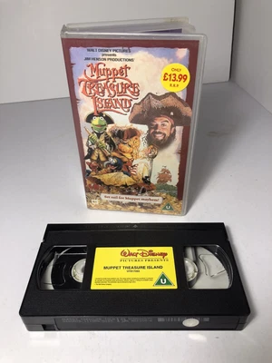 £4.95 • Buy Muppet Treasure Island (VHS/SH, 1996)