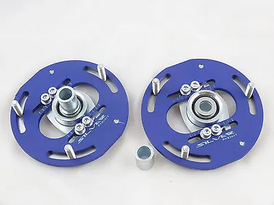 Camber Plates Fit BMW 2002 E10 - 3D Drift For Stock Or Coilover Domlager - Blue • $163.34