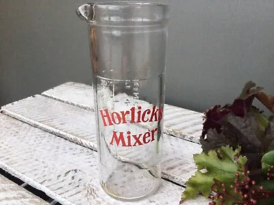 Vintage Horlicks Glass Mixer Measure Jar • £7