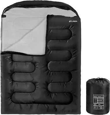 LAMA Double Sleeping Bags For Adults King Size Extra Large • £61.99