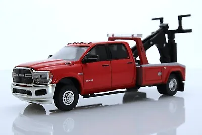 2022 Dodge Ram 3500 Laramie Wrecker Tow Truck Dually 1:64 Diecast Model Red • $16.95