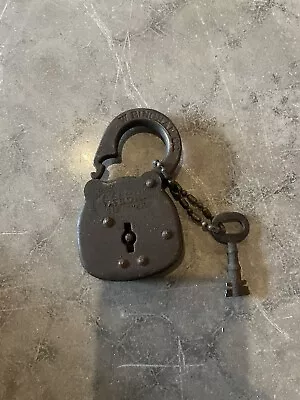 Vintage W. Bingham Co Lock And Key  • $10