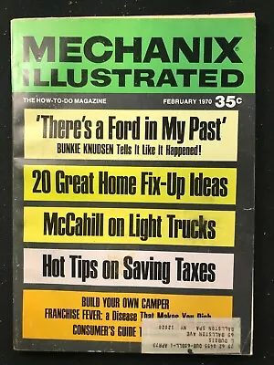 Feb 1970 - MECHANIX ILLUSTRATED Magazine - Light Trucks • $9.99