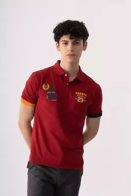 Men's Polo Shirt Large By Monark&Co • £22.99