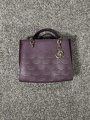 Michael Kors Purple Perforated Leather Sofia Tote • $145