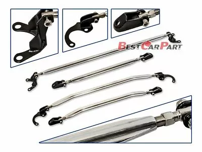 92-95 Civic Strut Tower + Tie Arm Bars 4 Pcs Combo JDM • $98.99