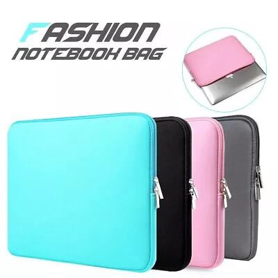 Laptop Notebook Sleeve Case Bag Pouch Cover For MacBook Air/Pro 15''14''13''11'' • £6.40