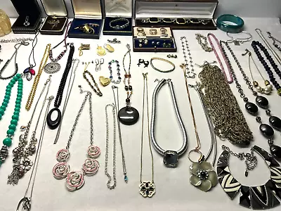 £0.99 • Buy Job Lot Of Jewellery Costume Inc Vintage & Some Signed Unchecked/Tested #3
