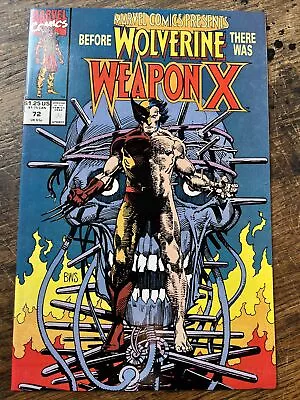 Marvel Comics Presents #72 (March 1991) Barry Windsor-Smith - 1st Weapon X • $4.25