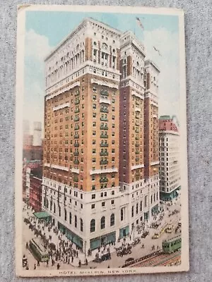 Antique Postcard New York City Hotel McAlpin Herald Square Largest In World 1916 • $6.49