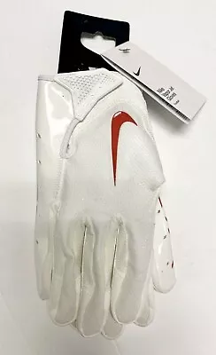 Nike Vapor Jet 7.0 Adult Receiver Gloves White/Red Men’s Size: 2XL NWT • $29.89