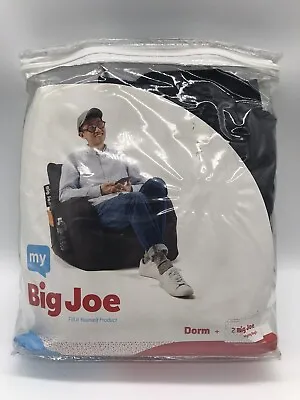 $35.95 • Buy Big Joe Dorm Bean Bag Chair, Kids/Teens,Black (No Beans Included)