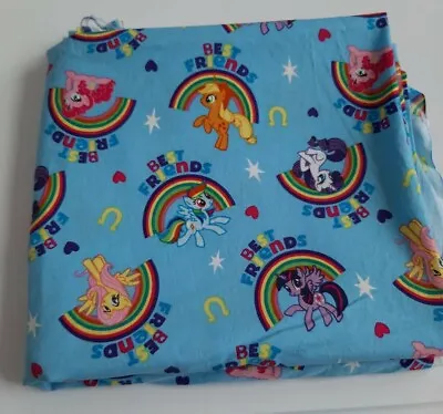 Hasbro My Little Pony 2014 Spring Creative  Rainbows 2 Yards Cotton Fabric • $9.99