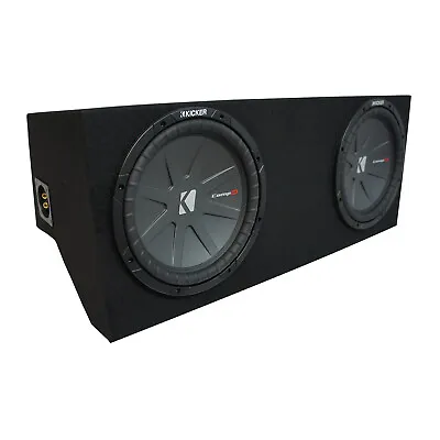 05-15 Ford Mustang Coupe Kicker CompR CWR10 Dual 10  Custom Sub Box Final 2 Ohm • $345.95