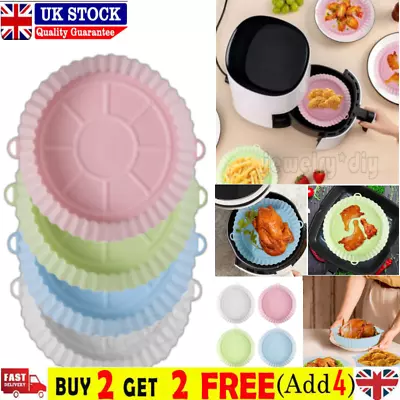 £3.56 • Buy Air Fryer Silicone Pot AirFryer Baking Accessories Replacement Liner Basket**UK