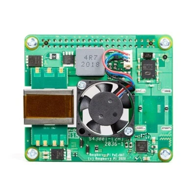 $39.99 • Buy Official Raspberry Pi PoE+ HAT For 4B/3B+
