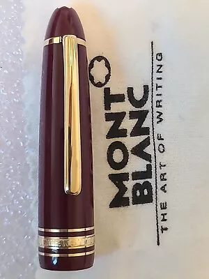 Montblanc Burgundy Only Cap For Legrand 147 162 & 146 Very Nice Ment Condition • $259